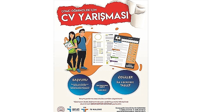 Çanakkale İŞKUR CV Yarışması Düzenliyor