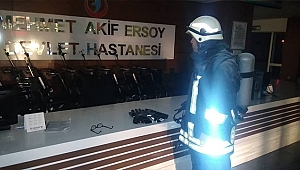 Hastanede Çıkan Yangın Korkuttu!