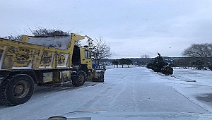 Karla Mücadele Çalışmaları Hız Kesmeden Devam Ediyor
