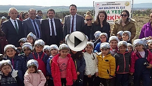 2 Bin 500 Fidan Toprakla Buluştu