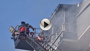 Apartmanda Yangın Paniği!