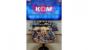 Çanakkale'de Kaçak İçki Ve Sigara Operasyonu