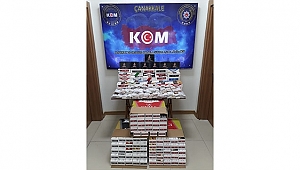 Çanakkale'de Kaçak Tütün Operasyonu