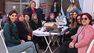 CHP Çan İlçe Kadın Kolları, 8 Mart Dünya Kadınlar Gününü Kermes Havasında Kutladı