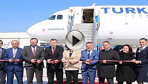 THY Çanakkale Uçuşları Başladı