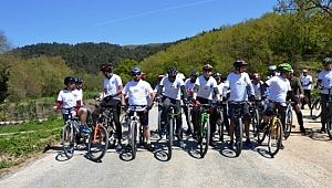 Biga'da Bisiklet Yarışı Yapıldı