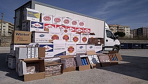 Çan'da Bir Kamyon Dolusu Kaçak Ürün Yakalandı