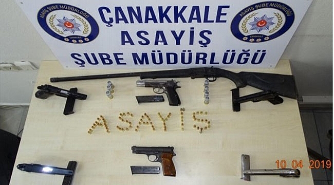 Çanakkale'de 14 Kişilik Silahlı Çete Çökertildi