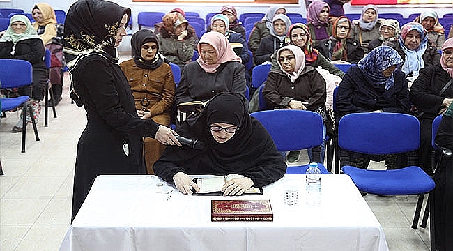 "Kur'an-I Kerim'i Yüzünden Güzel Okuma Yarışması" Yapıldı