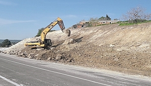 Çanakkale Çan Karayolunda İyileştirme Çalışmaları Başladı