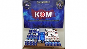 Çanakkale'de Kaçak Tütün Operasyonu Yapıldı