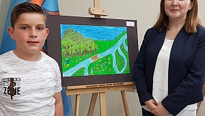 Cumhuriyet İlkokulu Öğrencisi İl Birincisi Oldu