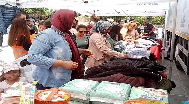 LÖSEV İyilikler Tırı Çanakkale'de