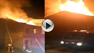 Terk Edilmiş Bina Alev Alev Yandı!