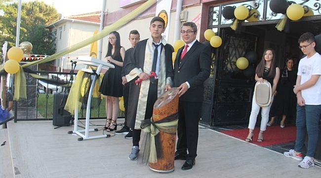 Çan Fen Lisesinde Mezuniyet Coşkusu
