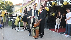 Çan Fen Lisesinde Mezuniyet Coşkusu