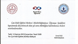 Öğrenme Şenliklerine Davetlisiniz