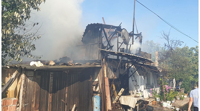 Çan'da Korkutan Yangın!