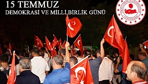 Çan Kaymakamı Mustafa Gürdal'ın 15 Temmuz Şehitlerini Anma Demokrasi Ve Milli Birlik Günü Mesajı