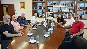 Çanakkale Gazeteciler Ve Yayıncılar Derneği'nden ÇTSO Yönetim Kurulu Başkanına Ziyaret