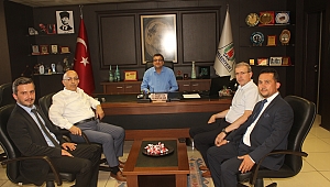 ÇOMÜ Rektörü Prof. Dr. Sedat Murat, Çan'ı Ziyaret Etti