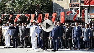 30 AĞUSTOS ZAFER BAYRAMI KUTLAMALARI ÇELENK TÖRENİ İLE BAŞLADI