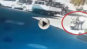 ACEMİ SÜRÜCÜ KAVŞAKTA AYNI YAYAYA İKİ KERE ÇAPTI