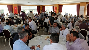 AK Parti Grup Başkanvekili Bülent Turan, Çan'da Muhtarlarla Kahvaltıda Buluştu