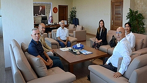 ÇATOD'DAN REKTÖR PROF. DR. SEDAT MURAT'A ZİYARET
