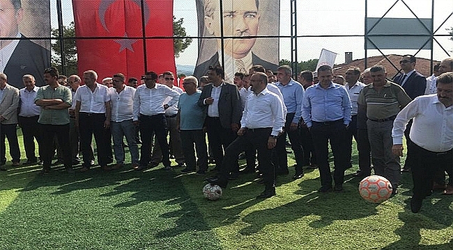 Etili Köyüne 400 Öğrencinin Faydalanabileceği Halı Saha Kazandırıldı