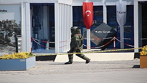 İSKELE'DE BOMBA PANİĞİ!