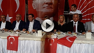 Çanakkaleli CHP'liler Yemekte Buluştu