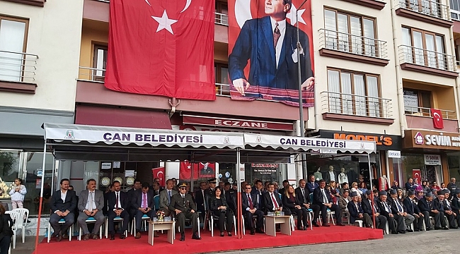 29 Ekim Cumhuriyet Bayramı Çan'da Coşkuyla Kutlandı