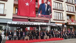 29 Ekim Cumhuriyet Bayramı Çan'da Coşkuyla Kutlandı