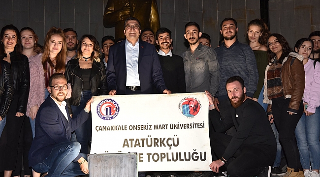 Başkan Bülent Öz, ÇOMÜ ADD Topluluğuyla Çan'da Bir Araya Geldi