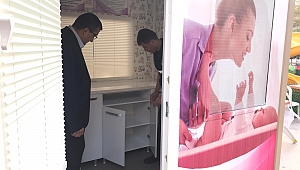 Çan Belediyesi, Bebek Bakım Ve Emzirme Kabini İle Annelerin Hayatını Kolaylaştırıyor
