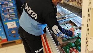 Çan Belediyesi Zabıtalarından Marketlere Gıda Kontrolü