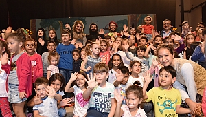 Çan'da Çocuklar Hafta Sonunu Tiyatroda Eğlenerek Geçirdi
