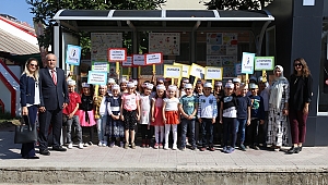 Çan'da "Durakta Matematik" Projesine Öğrencilerden Rap Şarkı