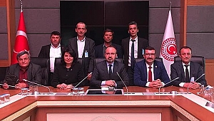 Ezine Muhtarları Gazi Meclis'te