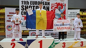 Çan Belediyesi Karate Kulübü Avrupa'da Ödüle Doymuyor