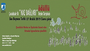 "Kaz Dağları" Konulu Ödüllü Resim Yarışması'nın Başvuruları Devam Ediyor