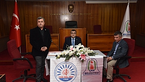 ÇAN BELEDİYESİ TÜM-BEL-SEN İLE MEMUR ÇALIŞANLARI MUTLU EDEN SOSYAL DENGE SÖZLEŞMESİNİ İMZALADI