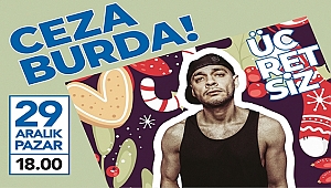 YENİ YILIN COŞKUSU CEZA KONSERİ İLE 17 BURDA'DA