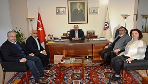 ÇANAKKALE YOZGATLILAR DERNEĞİ ÇTSO YÖNETİM KURULU BAŞKANINA ZİYARET