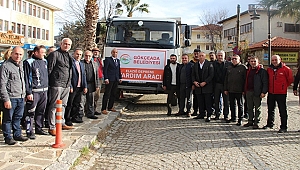 GÖKÇEADA BELEDİYESİ DE DEPREM BÖLGESİNE YARDIMLARINI GÖNDERDİ