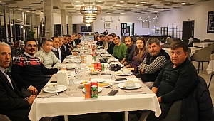 HARUN ARSLAN VE YÖNETİMİNDEN GAZETECİLERE AKŞAM YEMEĞİ