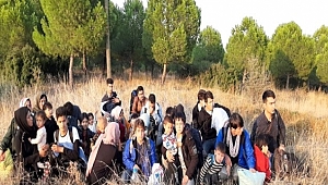 ÇANAKKALE'DE 135 MÜLTECİ YAKALANDI