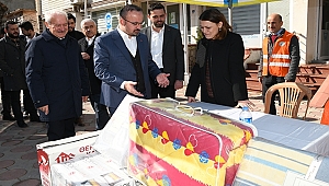 TURAN'DAN DEPREM BÖLGESİNE YARDIM