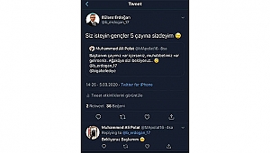 BAŞKAN, ÜNİVERSİTELİLERİN ÇAY DAVETİNİ GERİ ÇEVİRMEDİ